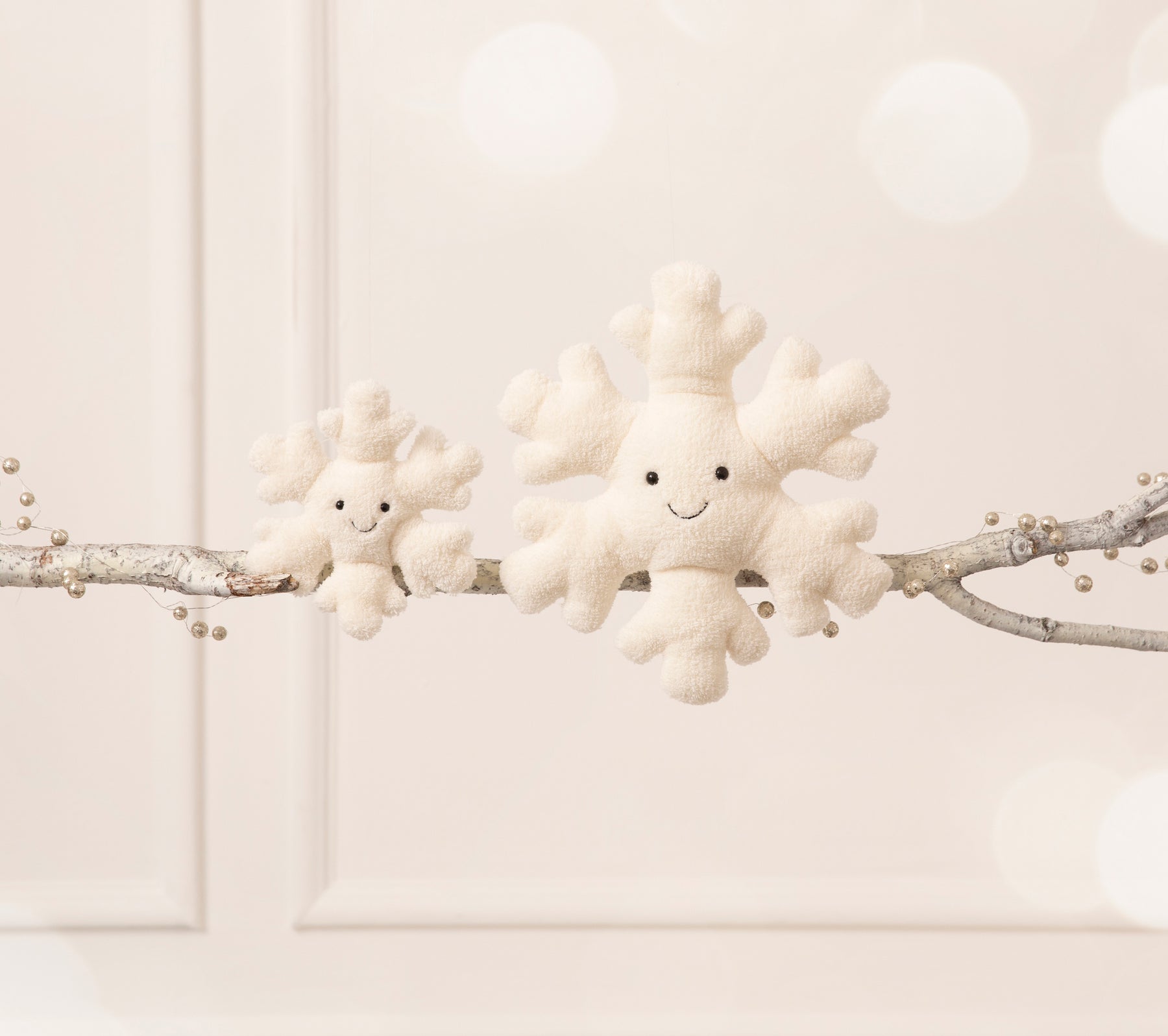 Jellycat Gosedjur Snöflinga Vit Stor