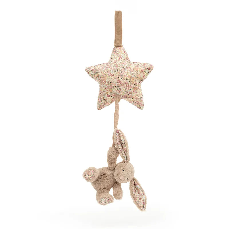 Jellycat Speldosa Bashful Beige Bunny Star Blossom