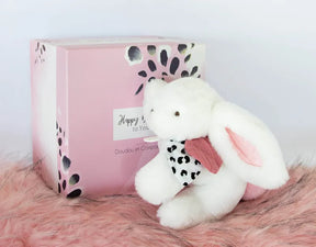 Doudou Et Compagnie Happy Glossy Pompon Kanin Rosa