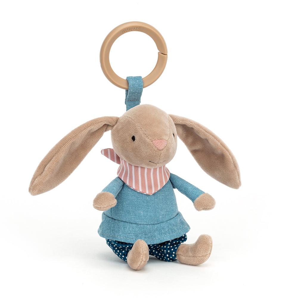 Jellycat Little Rambler Kanin Skallra