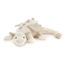 Jellycat Gosedjur Drake Snow Dragon Medium 50cm