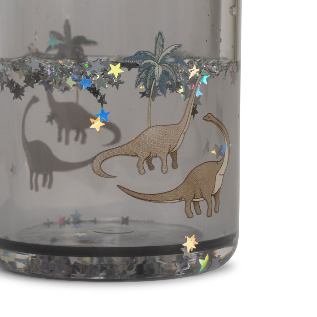 Konges Slöjd Glitterkoppar 2-Pack Dino