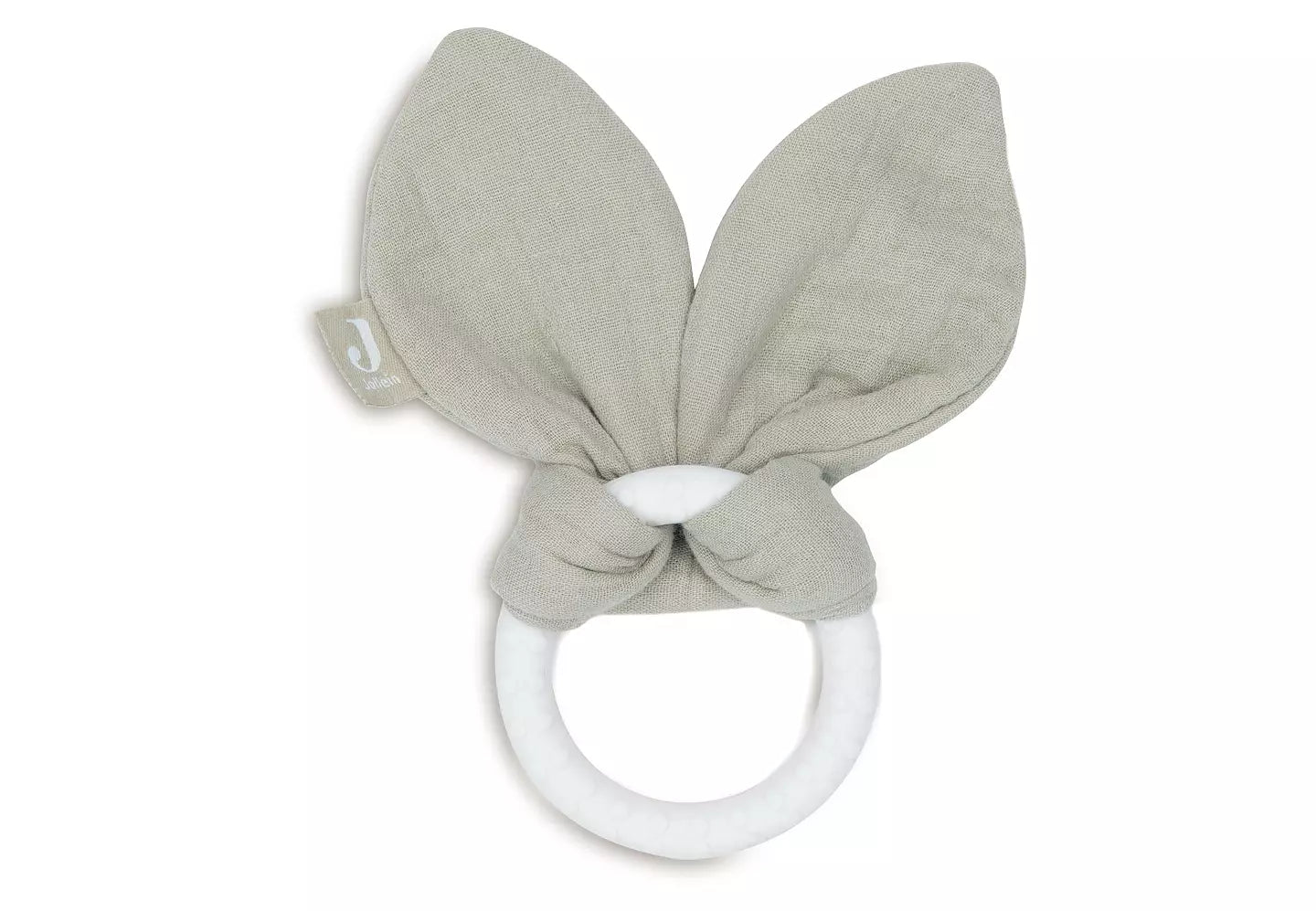 Jollein Bitring Silikon Bunny Ears Olive Green