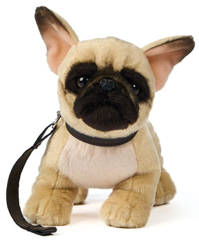 Uni Toys Bulldog med Koppel