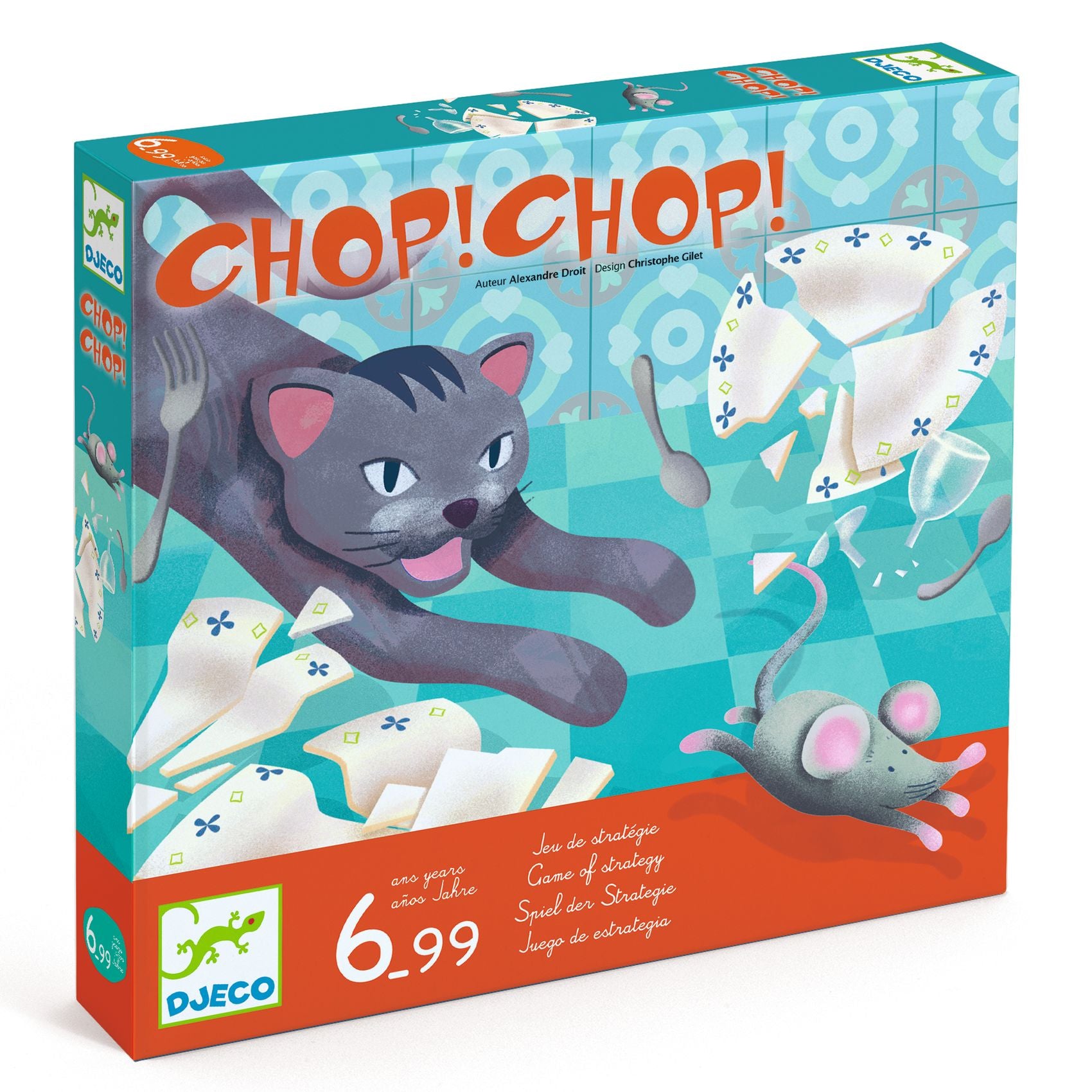 Djeco Chop Chop Katt och Mus Spel 6+