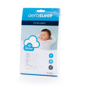 Aerosleep 70x160 Dra-på-lakan Vit