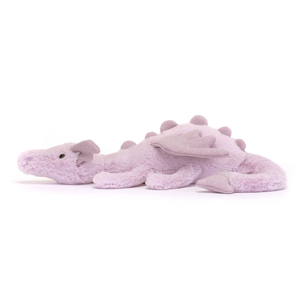 Jellycat Gosedjur Drake Lavender Dragon Medium 50cm