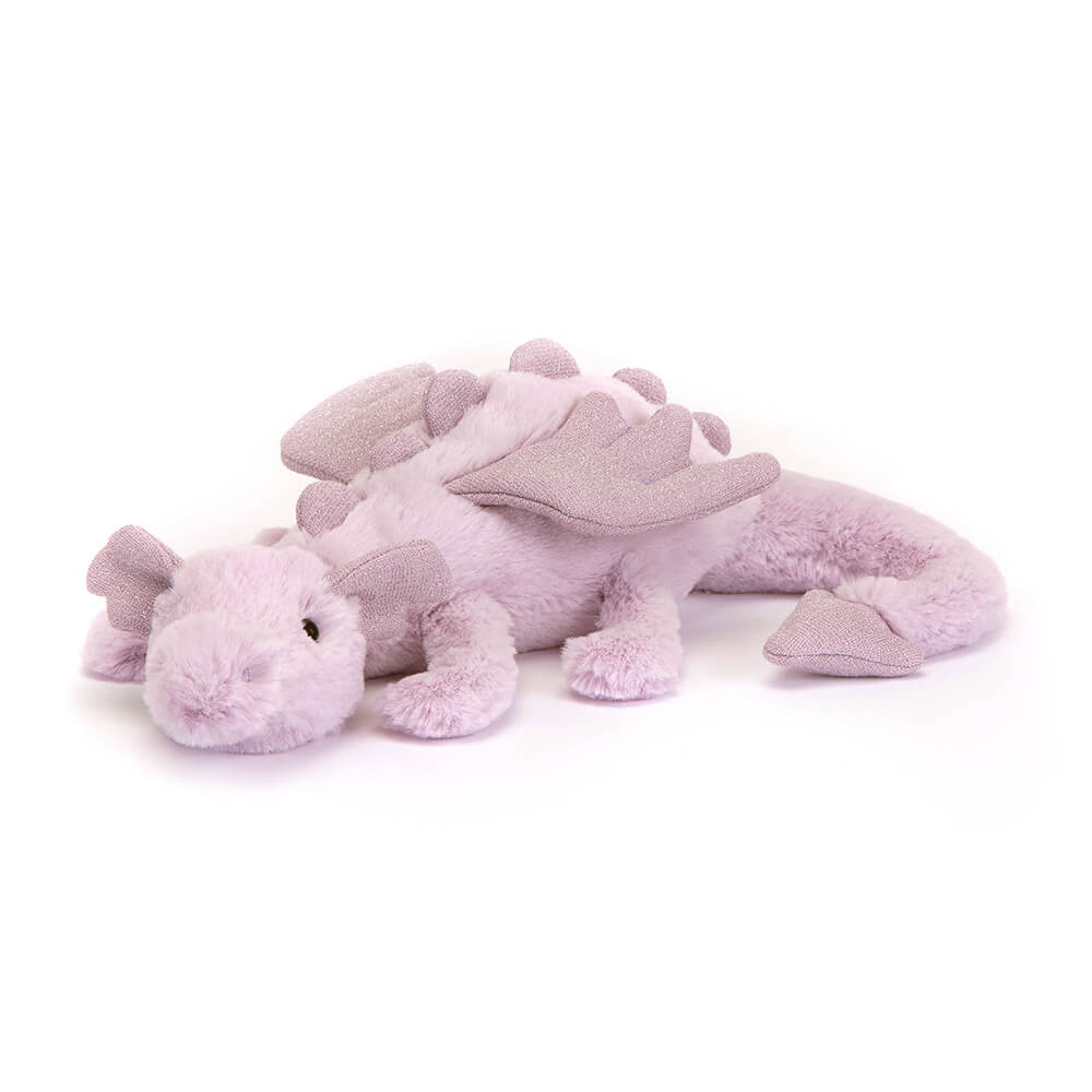 Jellycat Gosedjur Drake Lavender Dragon Little 26cm