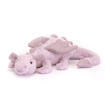 Jellycat Gosedjur Drake Lavender Dragon Medium 50cm