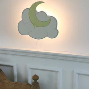 That's Mine Willi vägglampa Moon and cloud