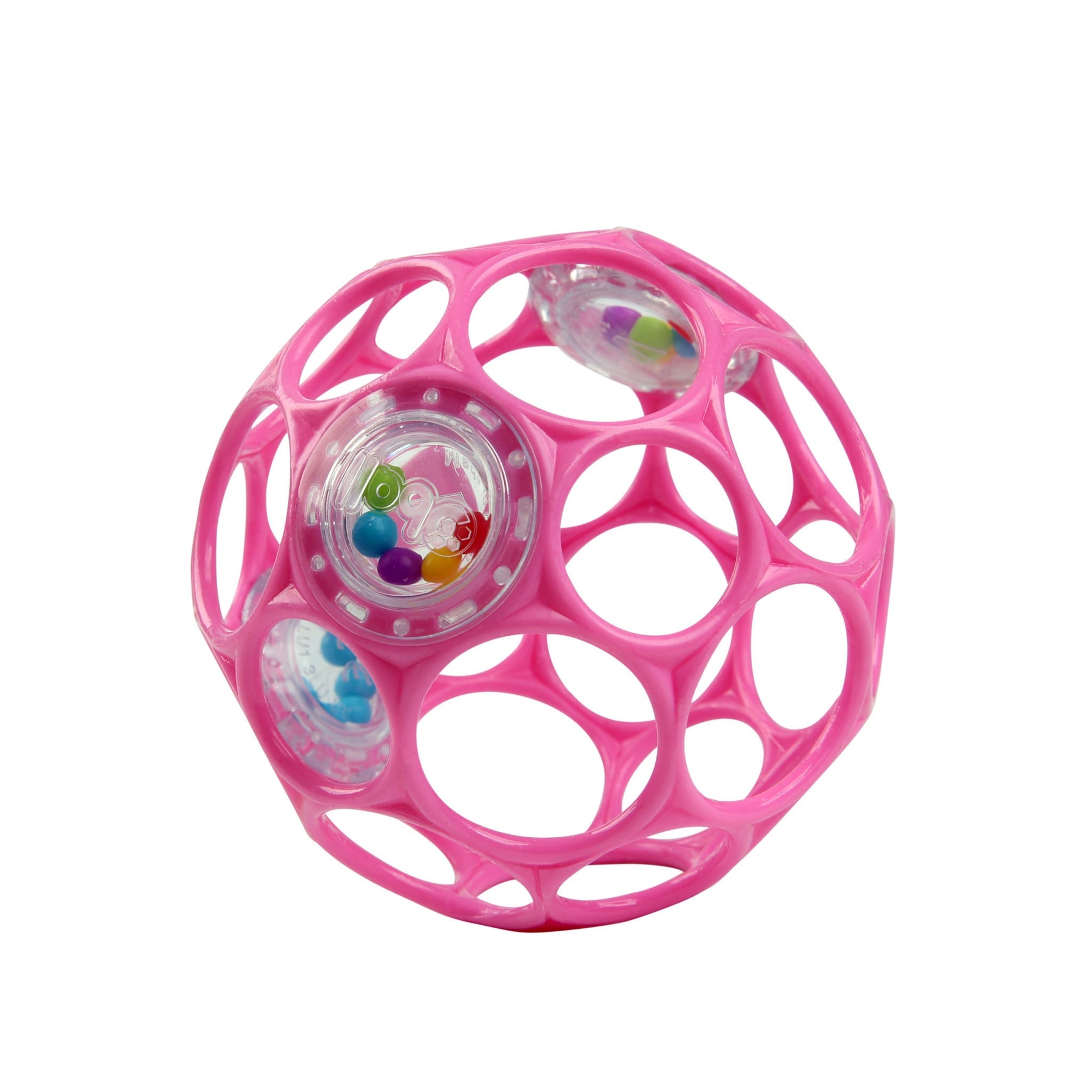 Oball Motorikleksak Rattle Rosa