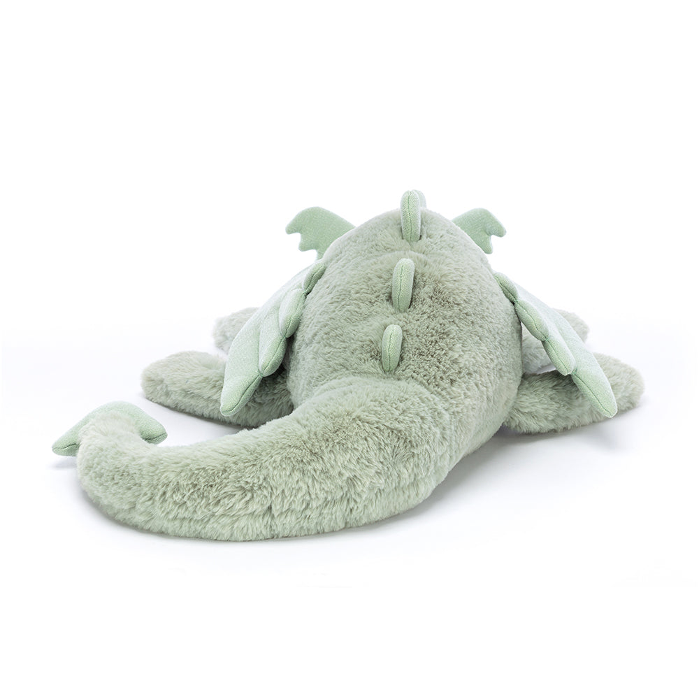 Jellycat Gosedjur Drake Sage Dragon Huge 66cm