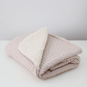 Babyly Babyfilt Bouclé Waffle Beige