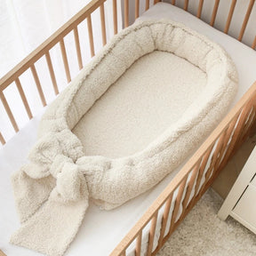 Babyly Babynest Teddy Rosett Cream