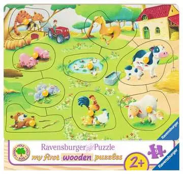 Ravensburger Animal Farm Pussel 9p