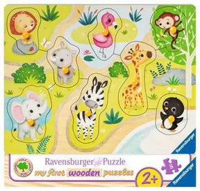 Ravensburger Zoo Animals Pussel 8p