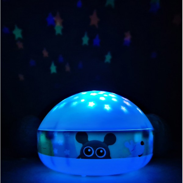 Babblarna Nattlampa Projektor