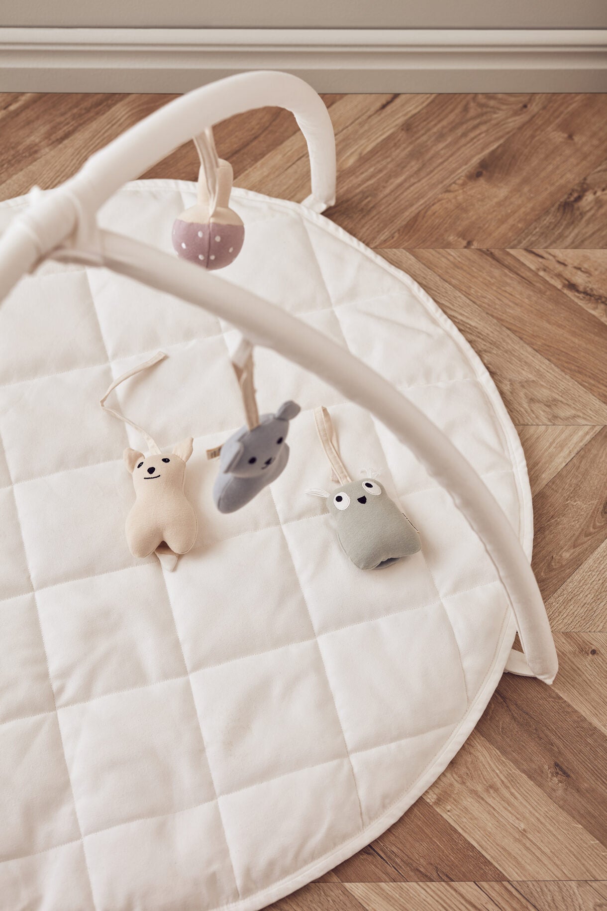 Kids concept Babygym Textil Naturvit