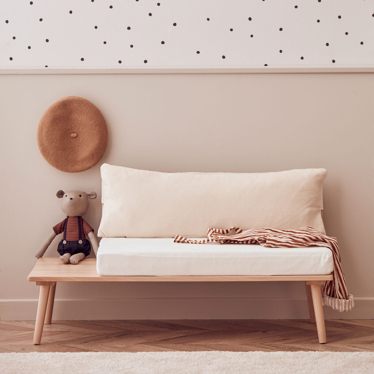 Kids Concept Soffa SAGA Blonde