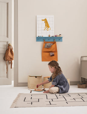 Kids Concept Väggförvaring Textil Mango