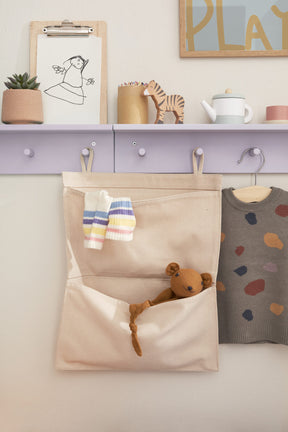 Kids Concept Hylla Med Krokar Lila STAR