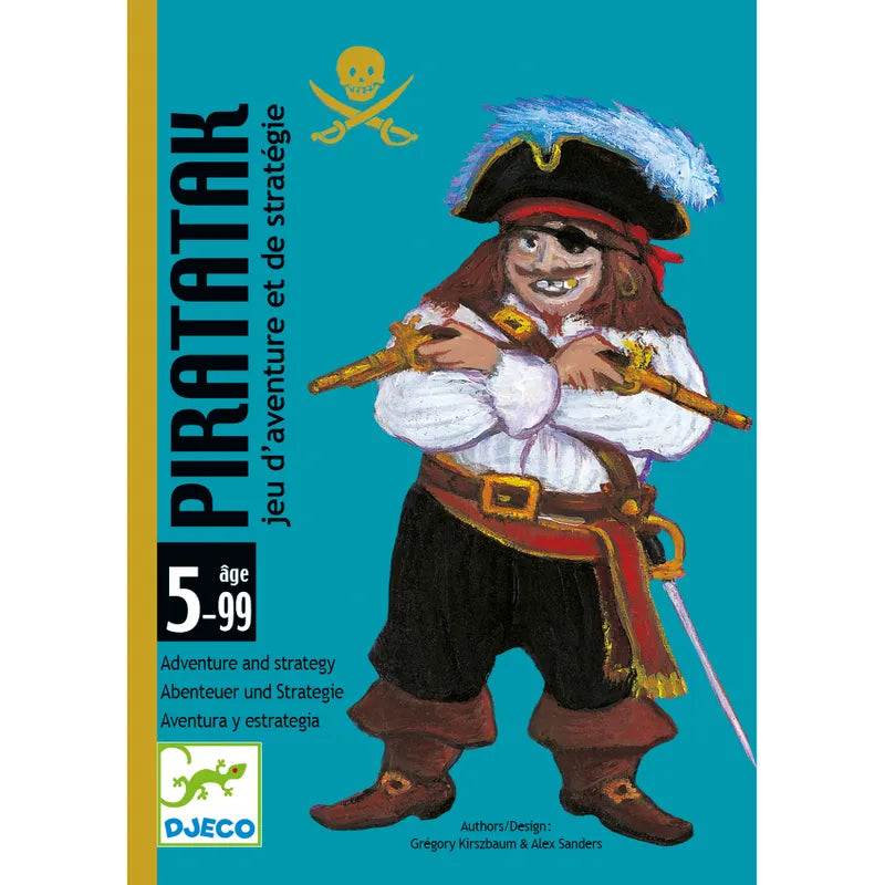 Djeco Piratatak Kortspel