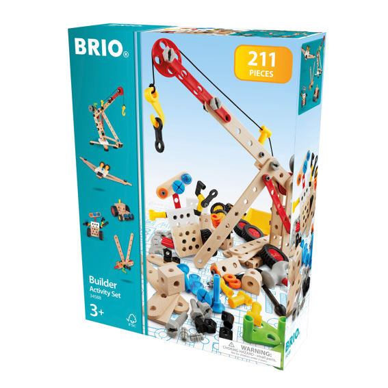 Brio Builder Activity Set Byggsats 211 delar
