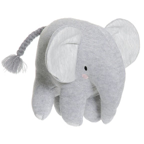 Teddykompaniet Cozy Knits Elefant Gosedjur Grå 25 cm