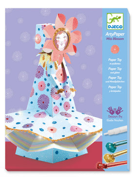 Djeco Pysselbox Arty Paper Miss Blossom