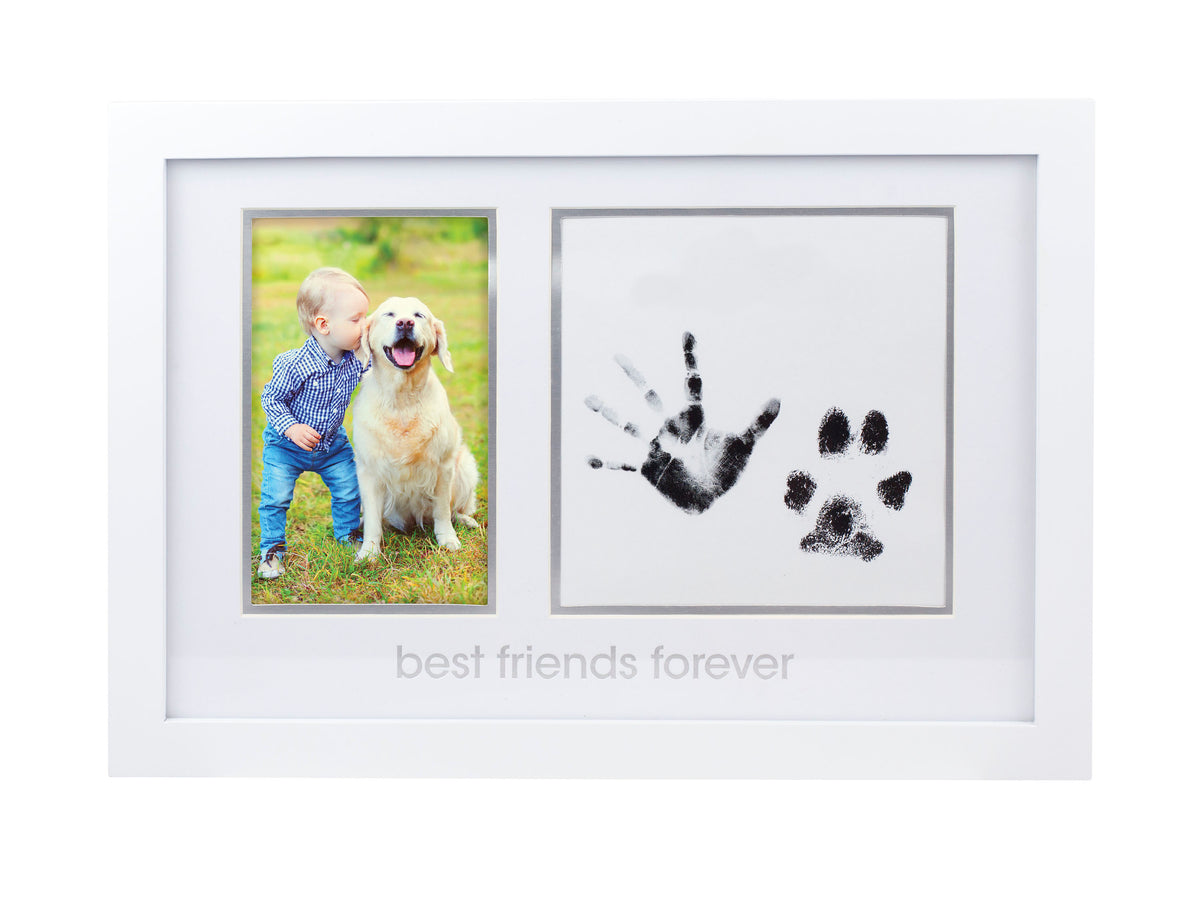 Pearhead "Best Friends Forever" Handavtryck - Pet & Baby White