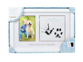 Pearhead "Best Friends Forever" Handavtryck - Pet & Baby White