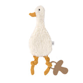 Lässig Snuttefilt Napphållare Knitted GOTS Tiny Farmer Goose