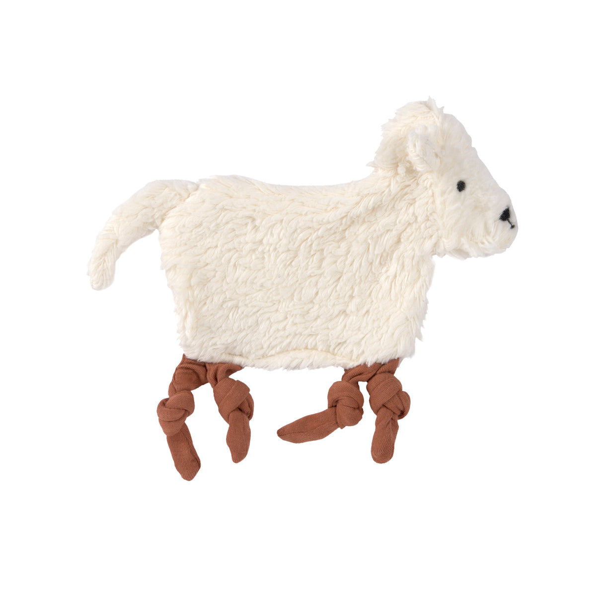 Lässig Snuttefilt Napphållare Knitted GOTS Tiny Farmer Sheep
