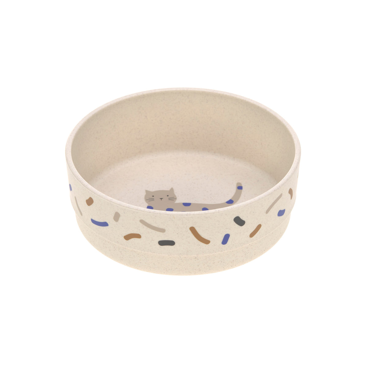 Lässig Bowl Porcelain/Silicone Little Mateys Royal Blue