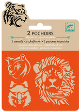 Djeco Small Stencils Wild