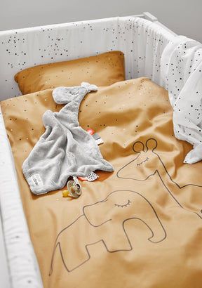 Done by Deer Baby INT/DK Påslakanset Dreamy Dots Mustard
