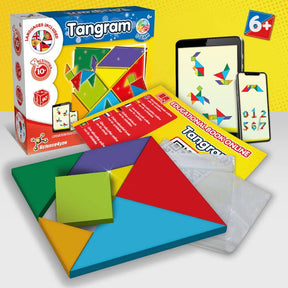 Science4you- Tangram Geometri Pedagogiskt Pyssel