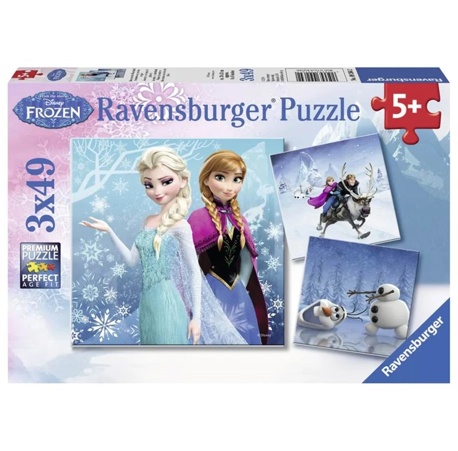 Ravensburger Pussel Frozen Winter Adventures - 3x49p