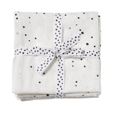 Done By Deer Burp cloth 2-pack Dreamy dots Vit