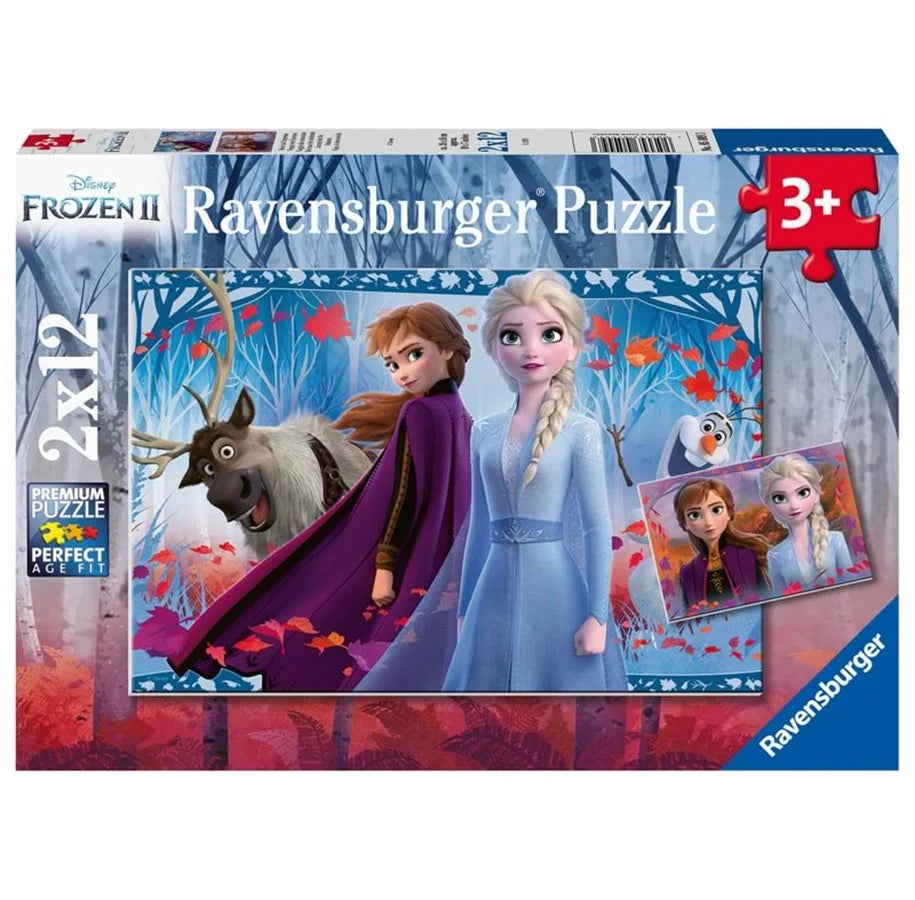 Ravensburger Frozen 2 Journey Into The Unknown 2x12p Pussel