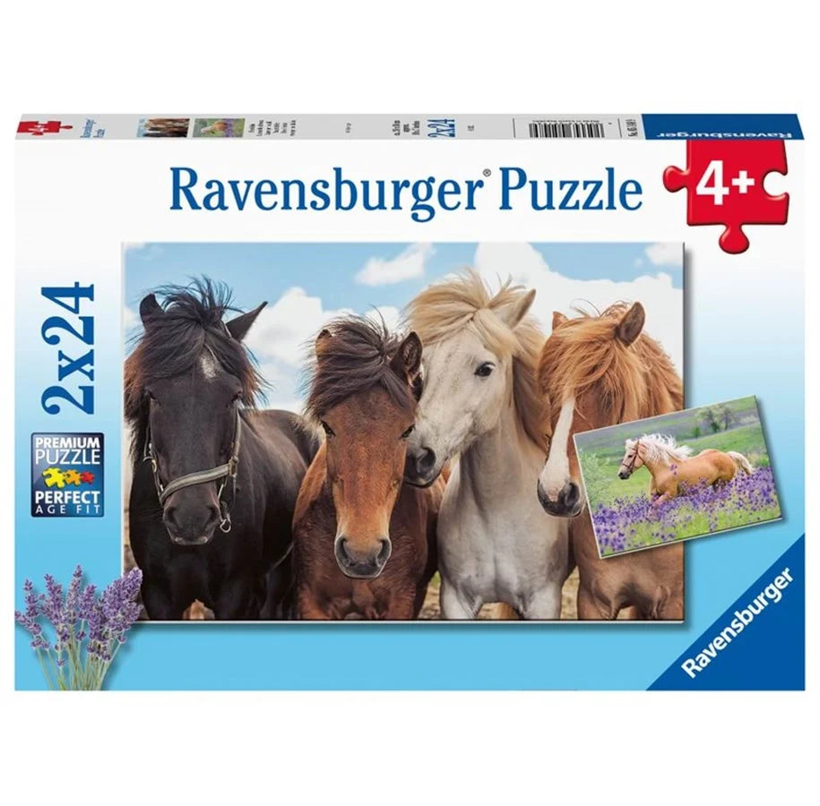 Ravensburger Pussel Horse Friends 2x24p