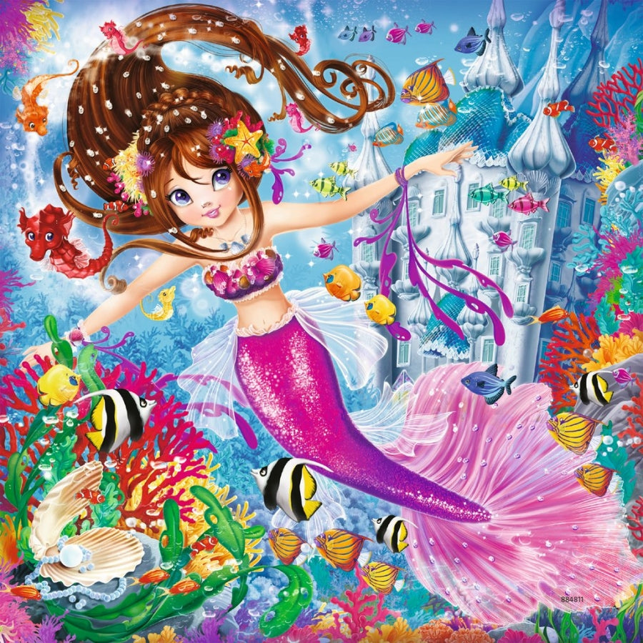 Ravensburger Pussel Charming Mermaids 3x49p