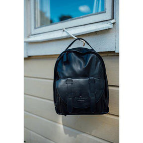 Elodie Backpack Mini Black Leather