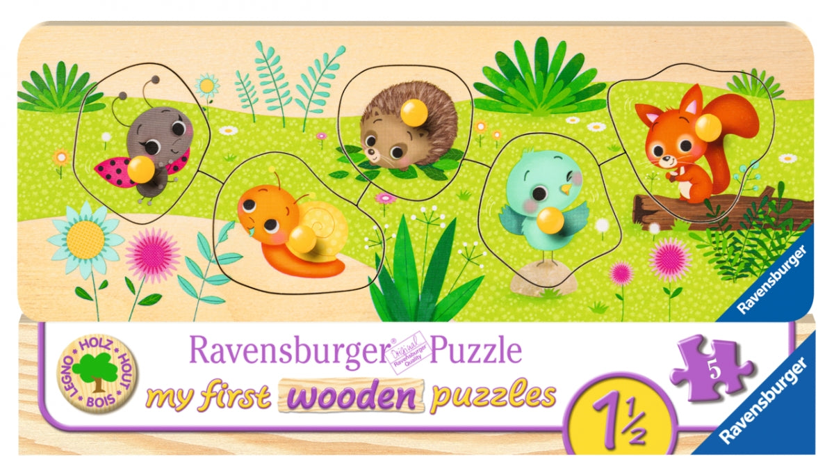 Ravensburger Animal Garden 5p Puzzel