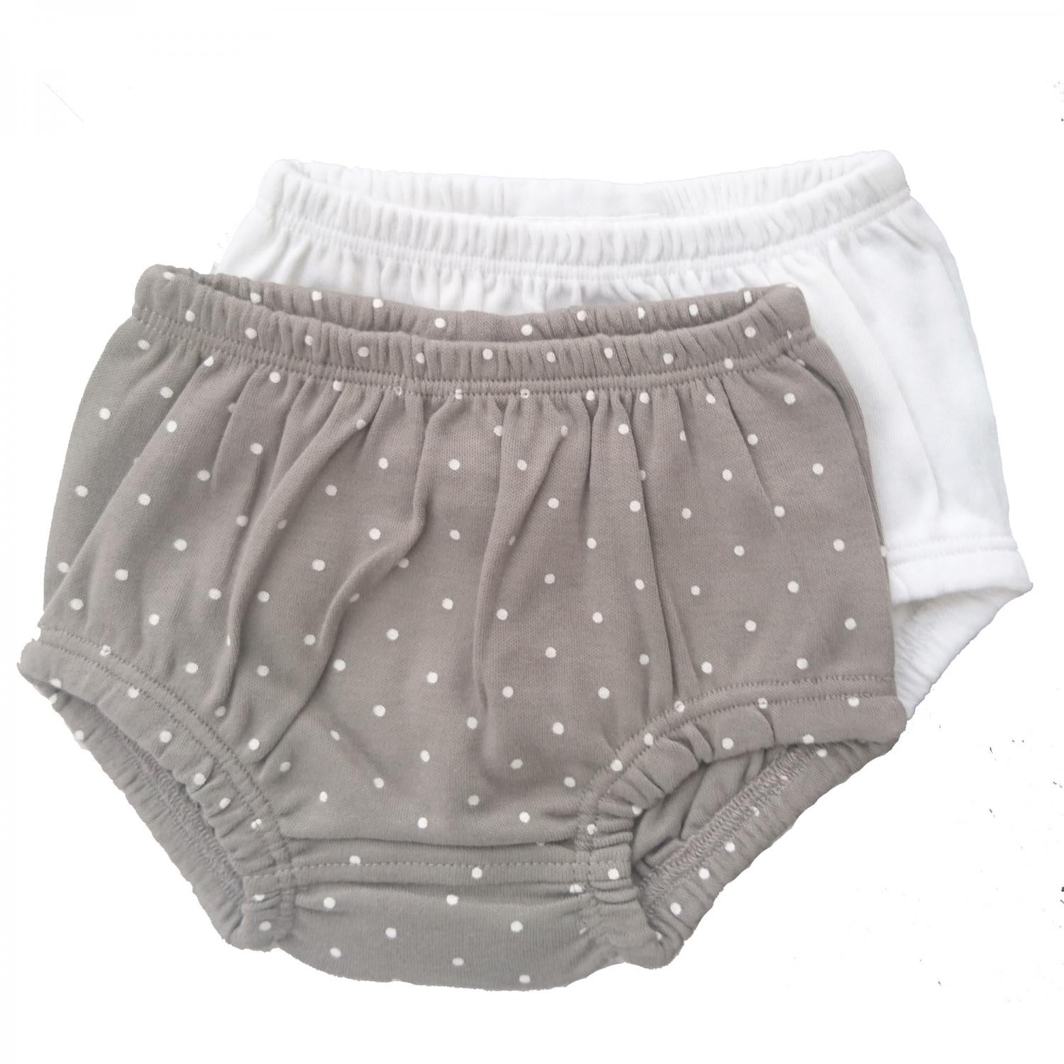 Summerville Blöjshorts EKO Grå/Vit dotty 2-pack