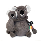 Les Deglingos Gosedjur Koala + Baby Grå