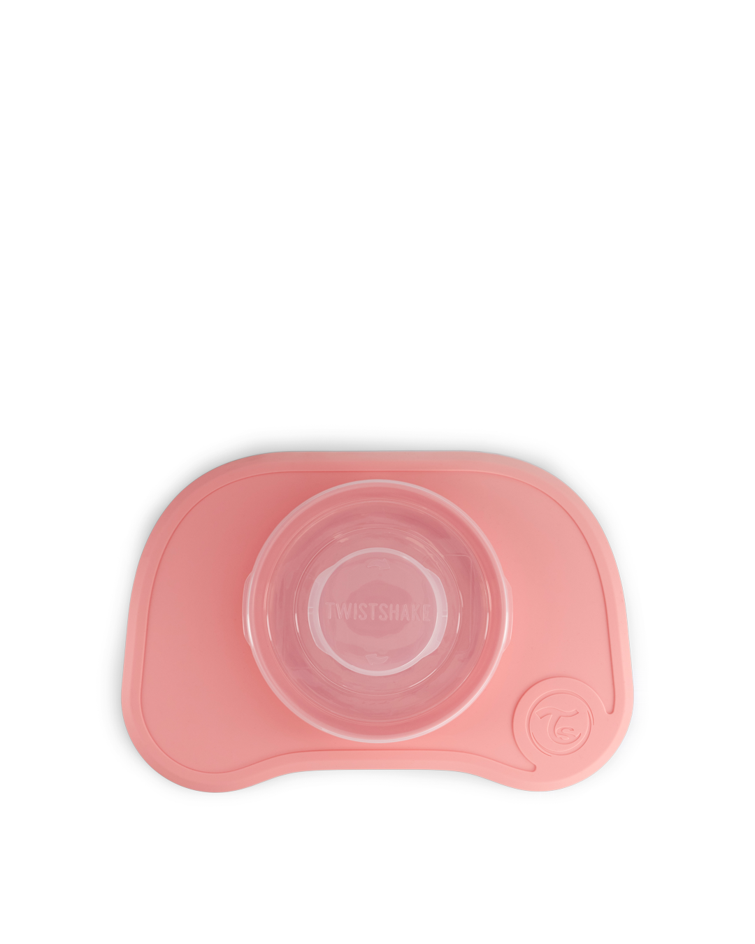 Twistshake Click-Mat Mini & Tallrik Rosa