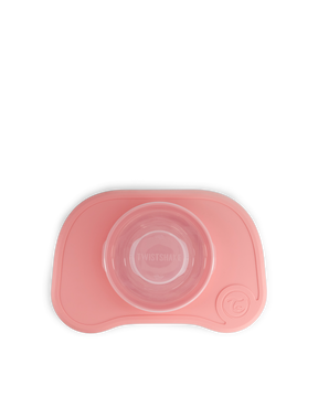 Twistshake Click-Mat Mini & Tallrik Rosa