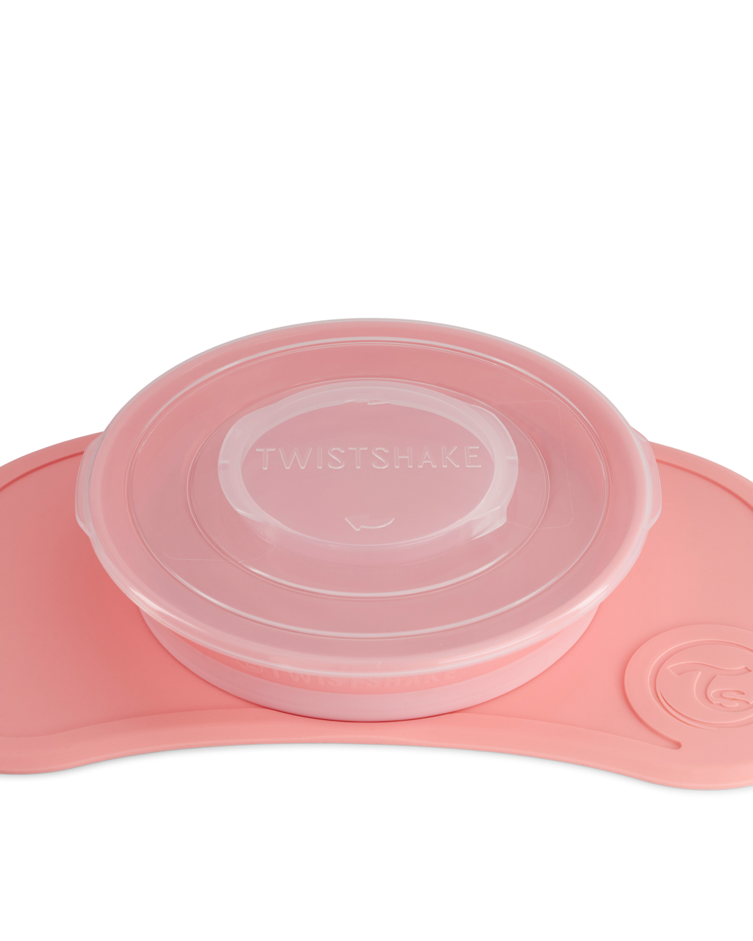 Twistshake Click-Mat & Tallrik Rosa