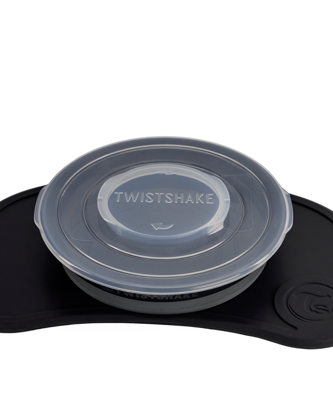 Twistshake Click-Mat & Tallrik Svart